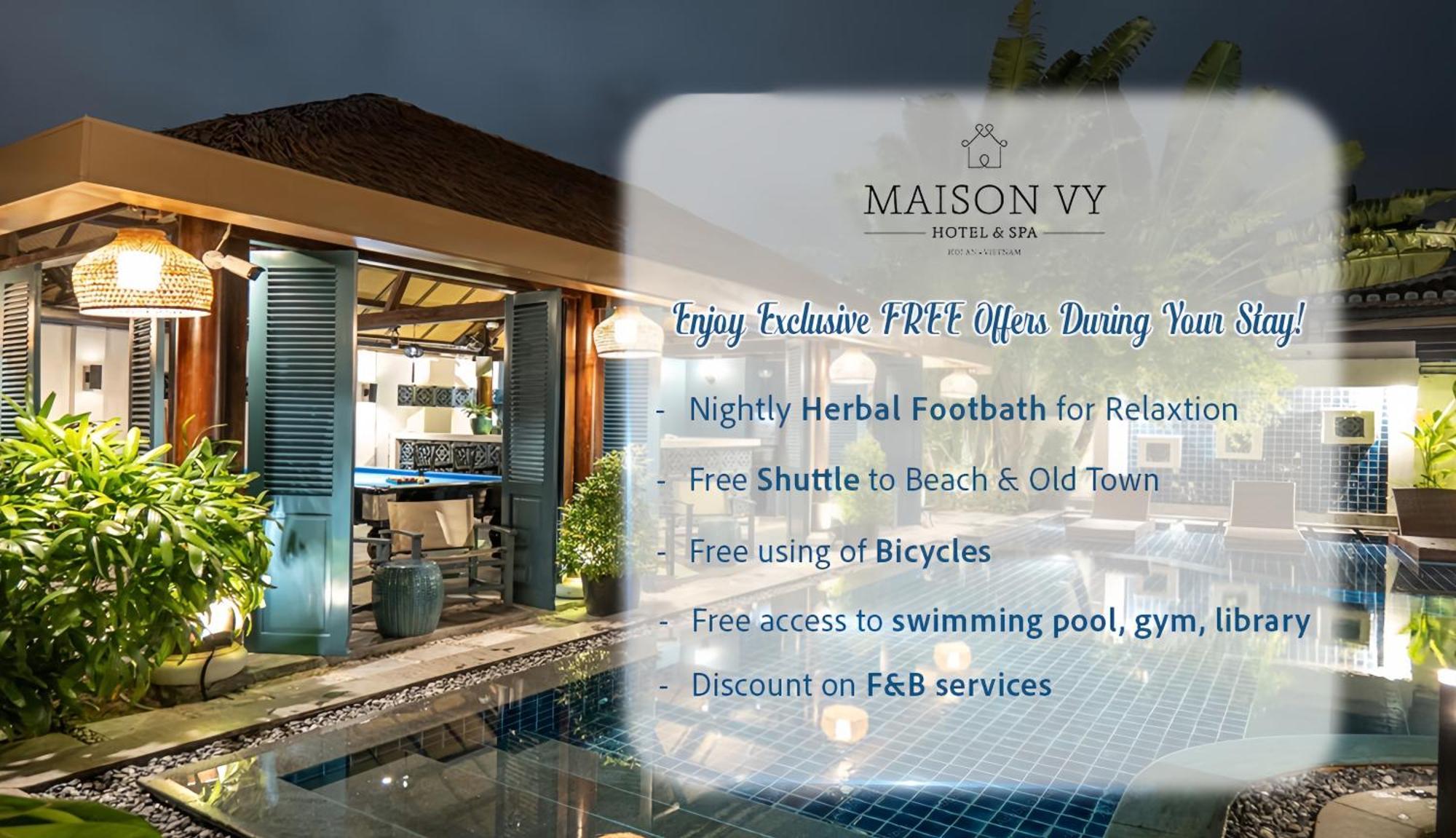 Maison Vy Hotel Hoi An Esterno foto